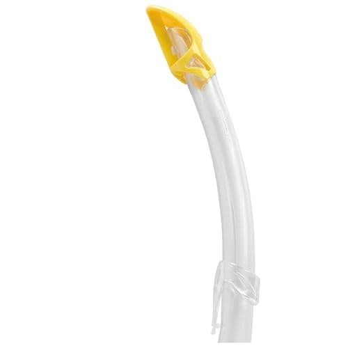 Cressi Adult Mexico Snorkel - Yellow — view 2
