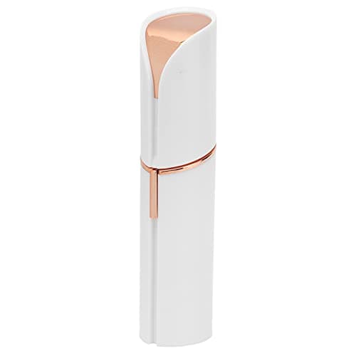 Denash Facial Hair Trimmer, Electric Face for Women, Lipstick Shaped Mini USB Charging Shaver, Portable Hair Remover for Travel Touch Up (White UBS Charging) — view 2