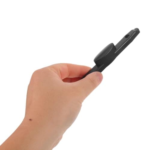 Housoutil Suitcase Handle Button Repair Kit for Luggage Handle Black Plastic Material with Antislip Surface Easy DIY Install to Restore Telescopic Function — view 4
