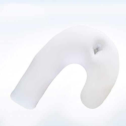 TITA-DONG J Shaped Body Pillow for Side Sleeping, Side Sleeper Support Pillow with Ear Hole, Pillow with U Shaped Contoured Support for Neck, Back, and Shoulder Pain Relief, Correct Spine(#1) — view 2