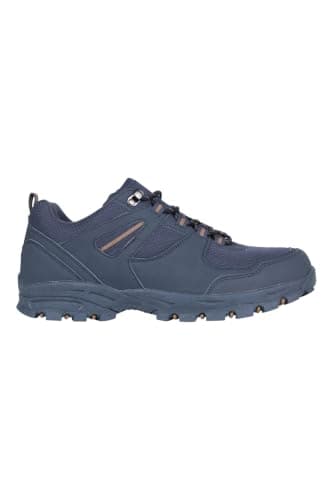Mountain Warehouse McLeod Mens Wide-Fit Walking Shoes Navy 8 — view 2