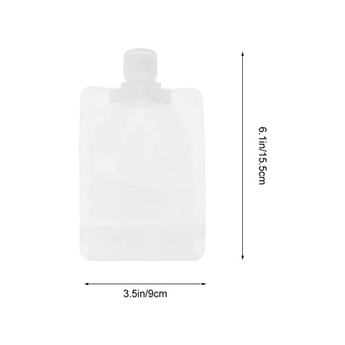 Leakproof Cosmetic Containers 100ml Plastic Travel Refillable 12 Pack — view 2