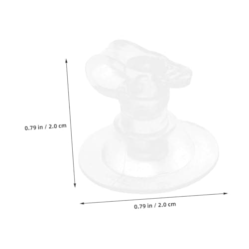 Milisten 60pcs Inflatable Air Plug Nozzle Replacement Air Pump Accessories Inflating Nozzle Adapter for Swimming Rings Travel Use — view 2