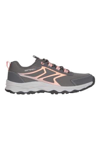 Mountain Warehouse Softshell Kids Walking Shoes Pink 3 — view 2
