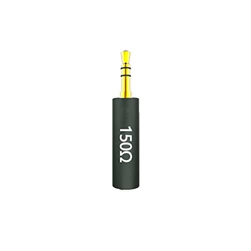 Conductor Earphone Impedance Plug 75 150 200 400 600 ohm Noise Cancelling Adapter Resistance Professional Reduce Noise Filter Plug (30 ohm)