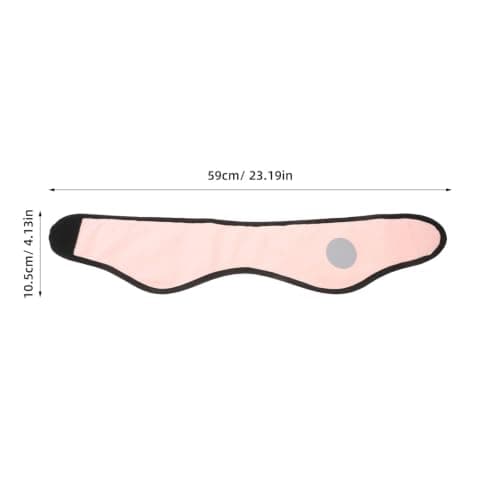 Sleeping Ear Covers Adjustable Hook and Loop Fleece Ear Muff Headband — view 2