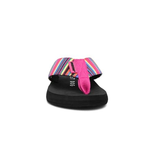 Rocket Dog Adios Aloe Womens Multi EVA Flip Flop - Size 8 UK - Multicolour — view 3