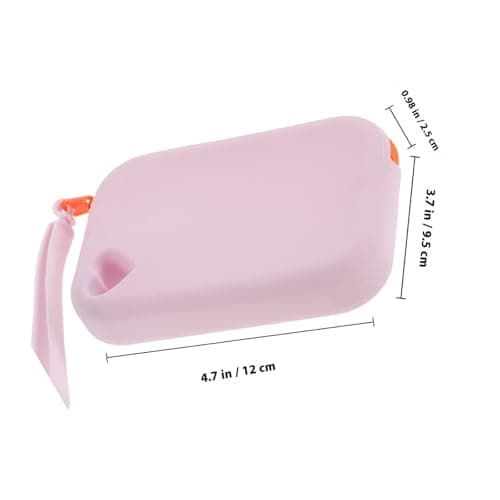 Zerodeko Portable Zipper Earbud with Silicone Storage Bag Waterproof, Weatherproof Small Storage Pouch for and Minimalist and Stylish Lavender Earphone Organizer Travel Occasions — view 2