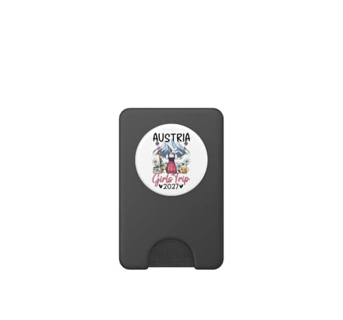 Austria Girls Trip 2027 Skiing Vacation PopSockets PopWallet for MagSafe — view 2
