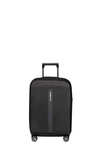 Samsonite TA Revolution - Foldable protective cover for S-size suitcases, suitcase cover suitable for 55 cm, travel suitcase protection, with reflective detail, Black — view 2