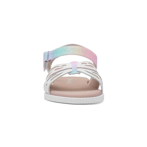 Walkright Cadi Girls Multi Butterfly Flat Sandal - Size 10 Child UK - Multicolour — view 3