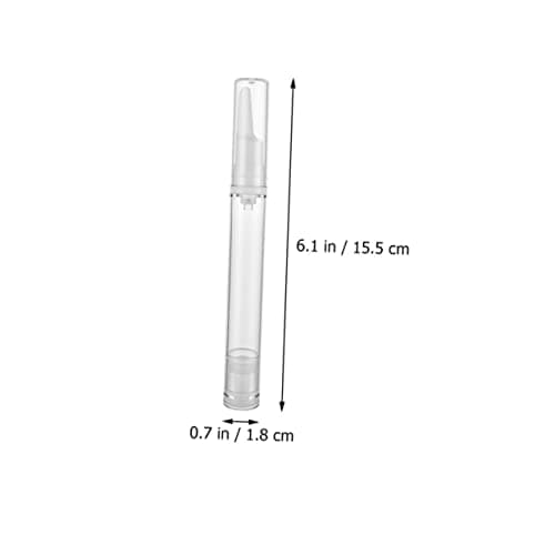 Ipetboom 8 Pack 15ml Plastic Airless Pump Eye Cream Bottles, Refillable Vacuum Containers for Moisturisers and Creams, Portable Cosmetic Dispensers for Travel — view 3