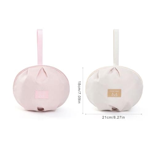Packing Cubes for Clothes Bras and Accessory, White — view 3