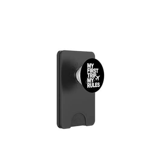 First Time Solo Traveler Explore Alone Brave Journey World PopSockets PopWallet for MagSafe