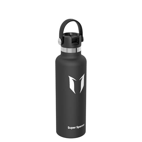 Sparrow Insulated Water Bottle 750ml FlipFlow Metal Drinks Bottle Straw — view 2