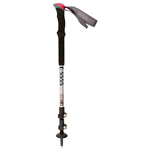 Trespass Travel Walking Poles Qiklock Silver One Size — view 4