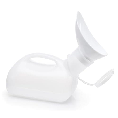 1 x Easy Care Solutions Unisex Urinal Bottle | 1000ml | Spill-Proof | — view 2