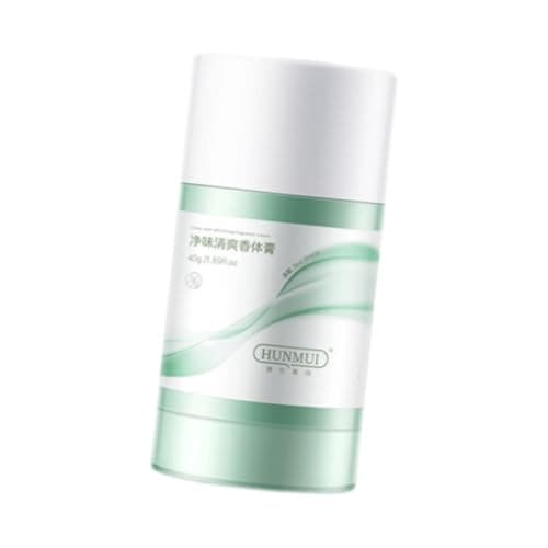 Generic Solid Body Balm Freshness Mild Men Women Gift Office Travel, green