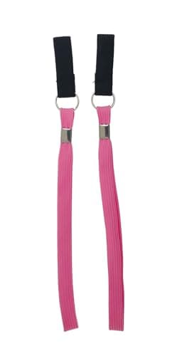 Lifeswonderful - Pair of Walking Stick or Cane Wrist Straps Cords Lanyards (Pink)
