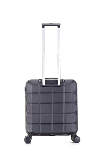 ATX Luggage 56x45x25 EasyJet Cabin Bag Suitcase Approved for BA, Jet 2 Lightweight with 4 Dual Spinner Wheel | Black — view 5
