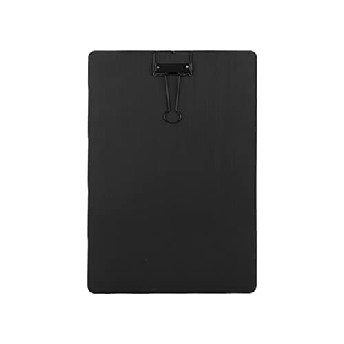 Generic Multifunctional Metal Nursing Clipboard, Scratch Resistant Wearproof Drawing Board, 12.5 X 8.5in, Can Write in Hand (Black) — view 3