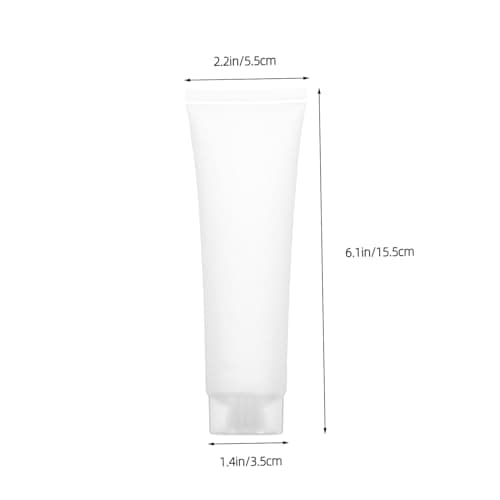 COMPUKAS 100ml Reusable Pe Travel Toiletry Bottles Leakproof and Spacesaving Plastic Travel Size Containers for Small Plastic Bottles for Travelling and Moisturiser Container — view 2