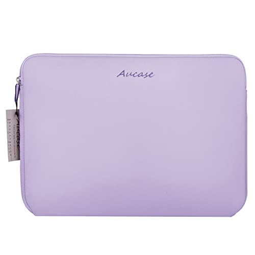 Aucase Laptop Case Sleeve 13.3 14 Inch, Thickest Lightest Water Resistant Neoprene Protective Laptop Bag for Men and Women, Compatible with MacBook 15.3''/ Air 15'' M3 M2, Chromebook — view 4