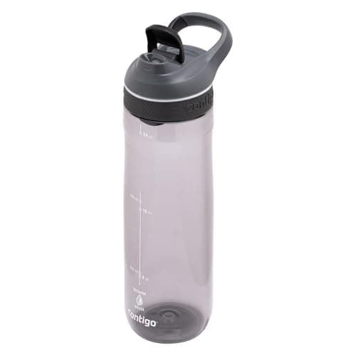 Contigo Cortland Autoseal Water Bottle | Large 720ml BPA Free Drinking Bottle | Sports Flask | Leakproof Drink Bottle | Ideal for School, Gym, Bike, Running, Hiking