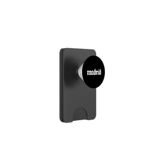 Madrid Travel City Madrid, Spain,Gothic Vintage PopSockets PopWallet for MagSafe