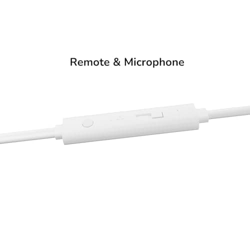 Hi-Res Extra Bass Earbuds Noise Isolating In-Ear Headphones Wired Earbuds with Microphone for iPhone, iPod, iPad, MP3, HUAWEI, Samsung, Lightweight Earphones with Volume Control 3.5mm Jack Headphones — view 6