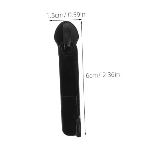 HOMOCONO 6 pcs Universal Zipper Replacement Kit Zipper Pull Tab Repair Tool for Suitcase Luggage Backpack and Jacket Easy Broken Slider Fix 8 — view 2