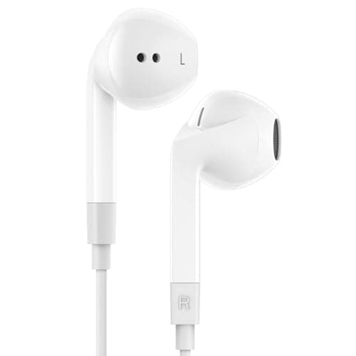 Ludos FEROX Wired Earbuds in-Ear Headphones, Earphones with Microphone, 5 Years Warranty, Noise Isolation Corded for 3.5mm Jack Ear Buds for iPhone, iPad, Samsung, Computer, Laptop, Gaming, Sports — view 6