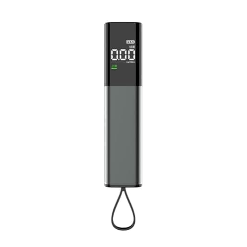Display Spirit Tester for Adult Automatic Detection and Portable ABS with Battery with Accessory for Unisex Breathalyzer English Version — view 2