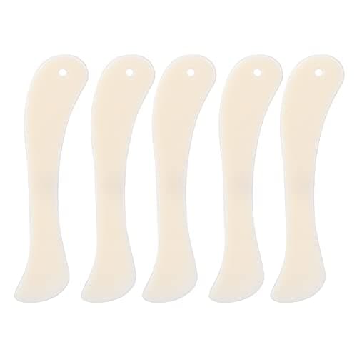 Jiawu 5Pcs Leather Craft Folder, Plastic Edge Trimming Tool (Plastic 2) — view 5