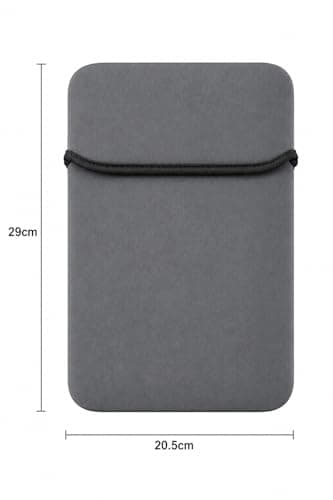 AKORD 10-Inch Protective Soft Sleeve Pouch Case For Tablet, Netbook, Small Laptop, Grey — view 4
