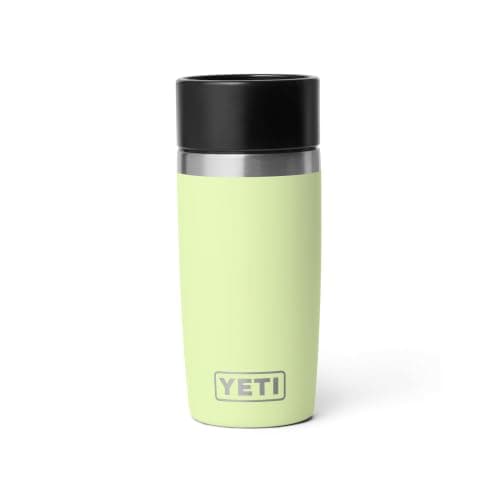 YETI Rambler 12 oz (355 ml) Travel Bottle with 100% Leakproof Hotshot Commuter Cap, Vacuum Insulated Stainless Steel Coffee Flask for Travel & Commute, Grasshopper — view 2