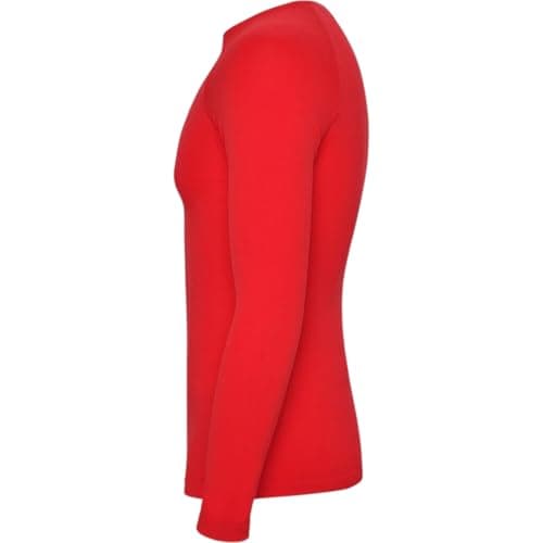 AA Sportswear Girls Long Sleeve Thermal Base Layer – Kids Compression Sports Top for School PE, Football, Running, MMA & Winter Outdoor Activities (UK, Age, 15 Years, 16 Years, Regular, Red) — view 5