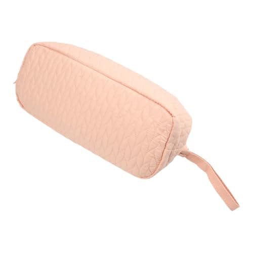 Lapiglo Cotton Storage Bag Hair Dryer and Curling Iron, Portable Multi-Compartment Case Styling Tools, Heat Travel Organizer Pouch Home Use, for Black
