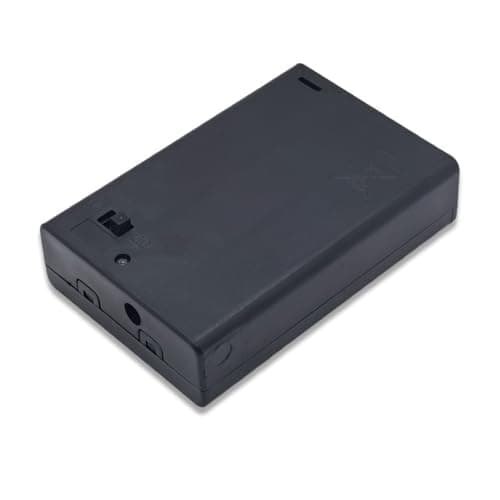 Safe 3x2A Battery Storage Case, Compact Design for Spill Proof Terminals & Stable Power Supply, Waterproof Battery Case for Camping