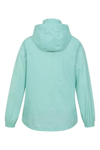 Mountain Warehouse Pakka Womens Waterproof Rain Jacket Mint - U 12 — view 4