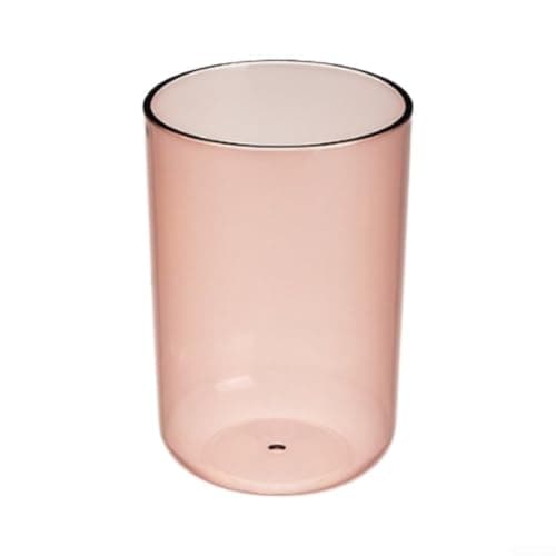 CNANRNANC Plastic漱口杯 10cm Tall for Travel Home Plastic漱口杯 10cm Tall for(pink) — view 2