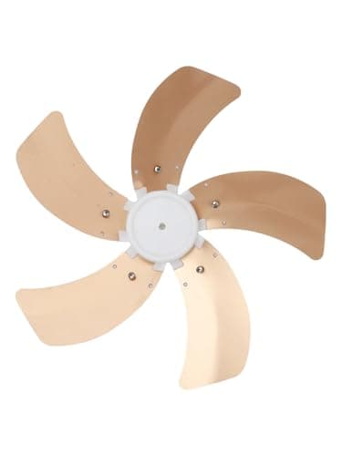 Hansber Fan Blade Replacement Part for Yard Trimmings Family Universal Adapters Aluminum Fan Accessories 14 Inch Rose Gold One Size — view 2