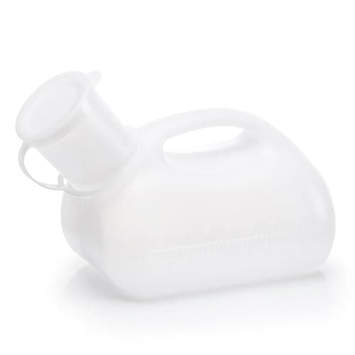 1 x Easy Care Solutions Unisex Urinal Bottle | 1000ml | Spill-Proof | — view 4