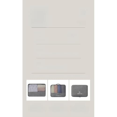 NINMORTH Space-saving compression bags for travel essentials and clothing — view 6