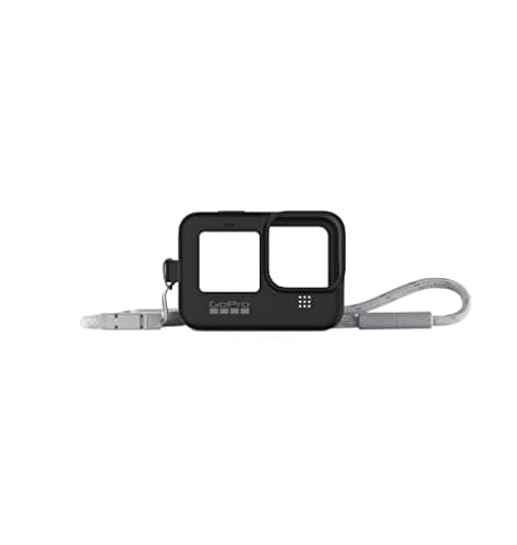 GoPro Sleeve + Lanyard (HERO9 Black) Black - Official GoPro Accessory