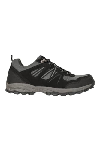 Mountain Warehouse McLeod Mens Wide-Fit Walking Shoes Black 10 — view 2