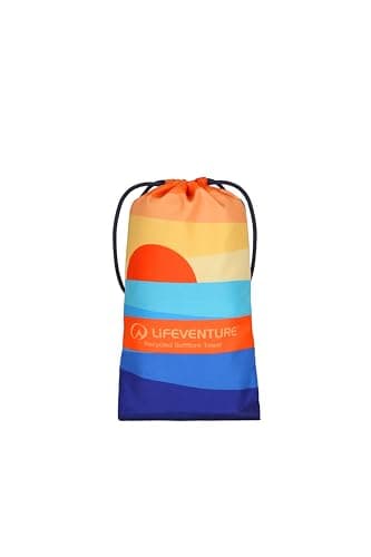 Lifeventure Recycled SoftFibre Sand-Free Travel & Beach Towel, 150 x 90 cm — view 2