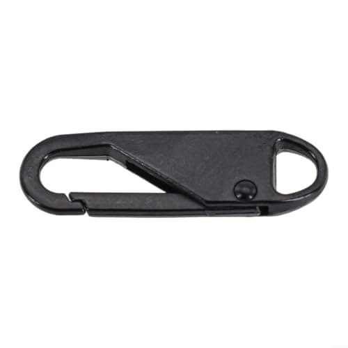 Alloy Zipper Tab 3.7x1.1cm Non-Magnetic Alloy Zipper Tab 3.7x1.1cm(Black) — view 4