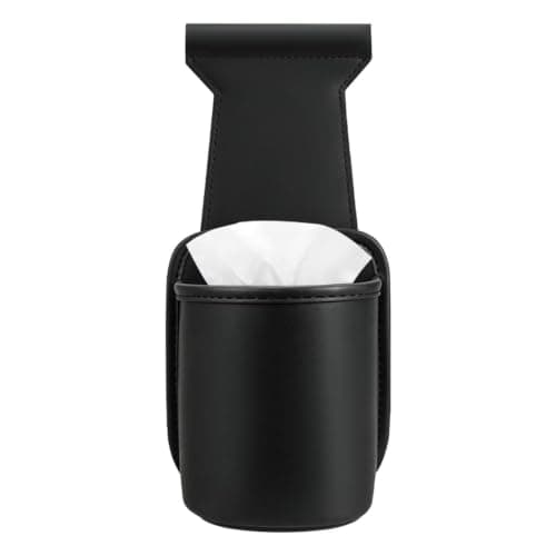 Car Door Cup Holder - PU Leather Organizer | 25x11x10cm Size, Lossless Car