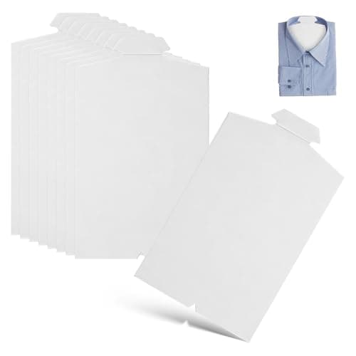 20 Pcs Shirt Storage Boards for Collared Shirts Back to School Party